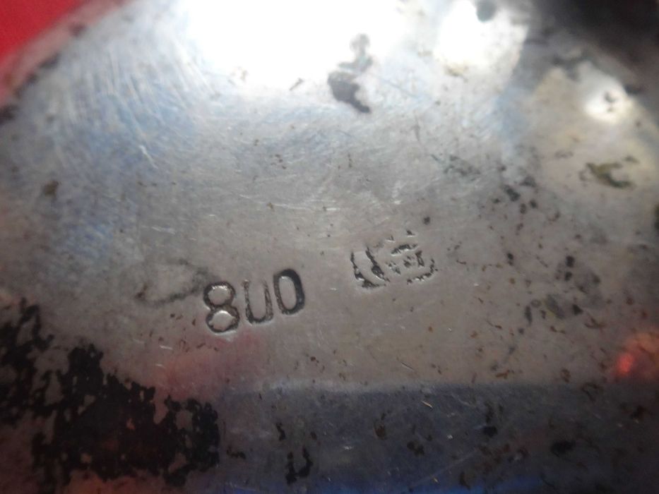 Srebrne solniczki 4 szt. - na przyprawy