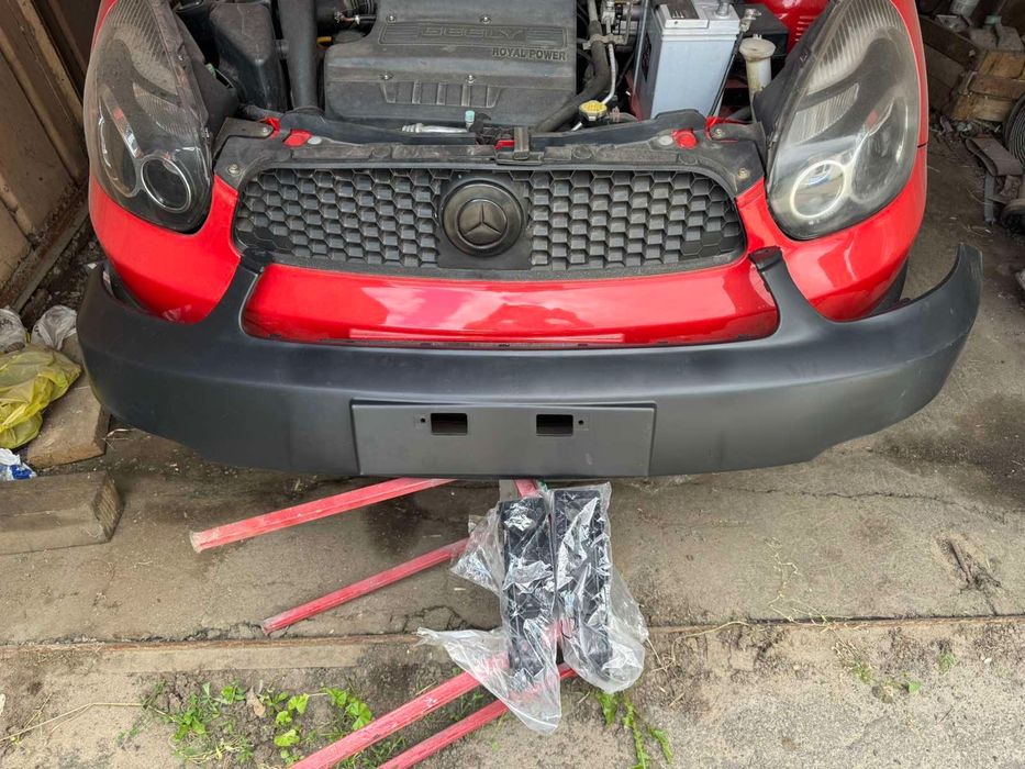 Верхня частина бамперу з кріпленням geely close cross