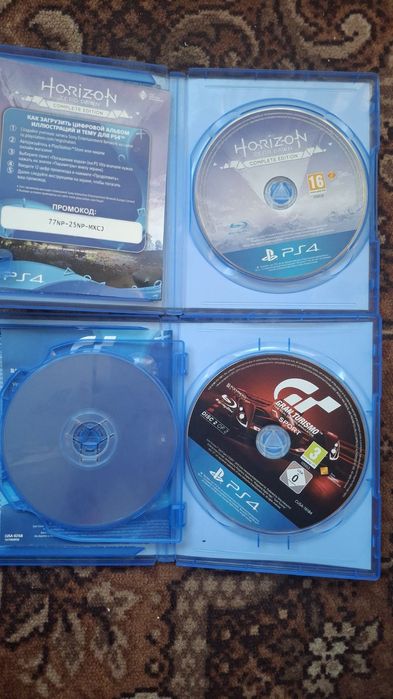 Дві гри на playstation4