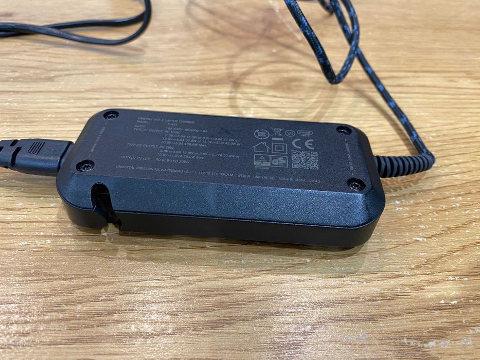 Ładowarka Unisynk 10421 USB-C Laptop Charger 100W GaN Stan Idealny