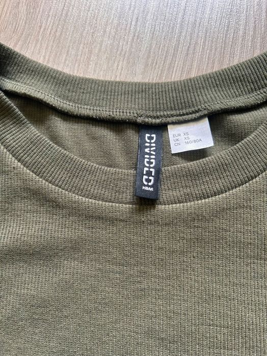 Сукня в рубрик хакі H&M