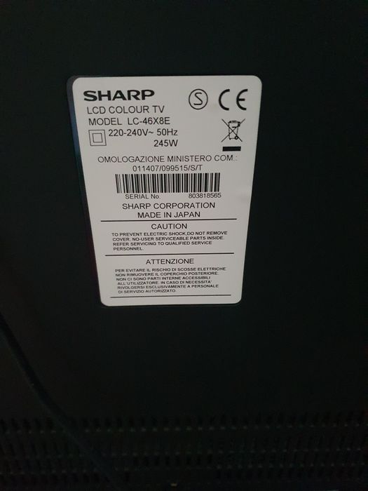 Telewizor 46 cali Sharp