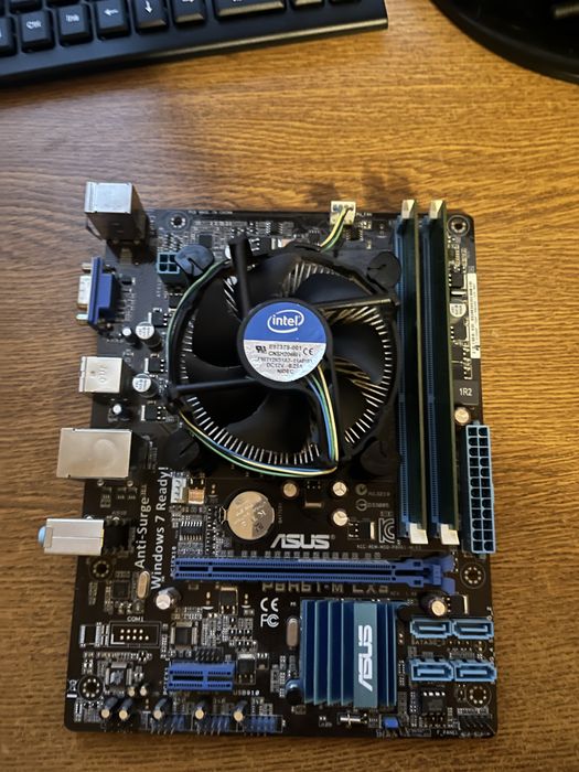 Комплект i5,+8gb ram,+ кулер та мат.плата asus