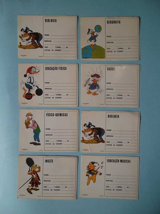 Lote BRINDES de revistas DISNEY brasileiras