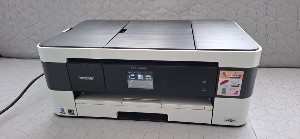Drukarka Brother MFC-J4420DW A4 A3 skaner wifi tanie tusze mały przeb.