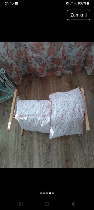 Łóżeczko dla lalki