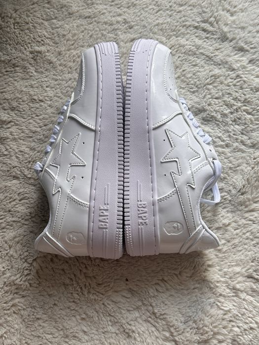 Buty bapesty białe