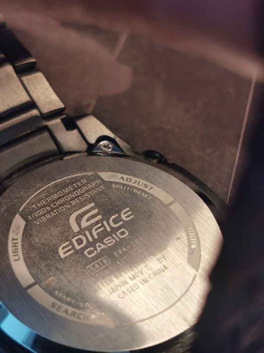 Zegarek Casio Edifice ERA-201BK Black czarny