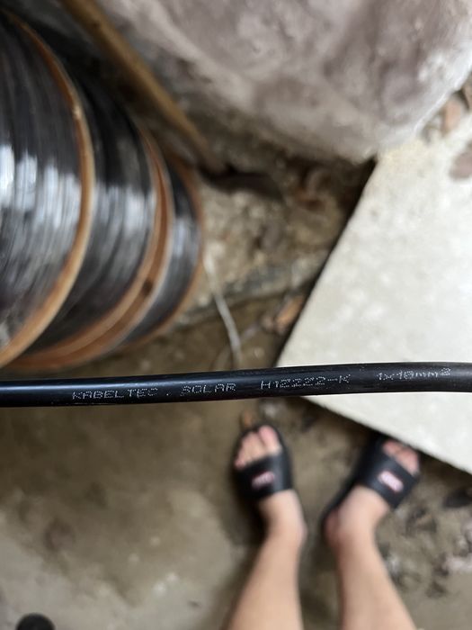 кабель сонячний для сонячних панелів кабель для солнечных панелей 10мм