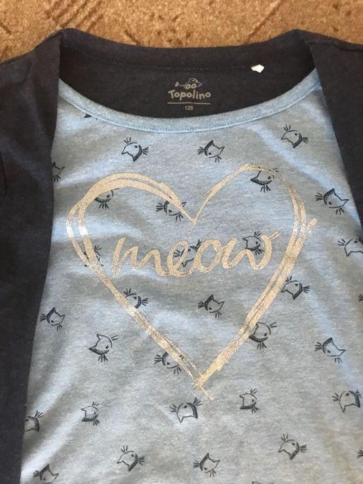 Paczka ubrań dziewczynka 128