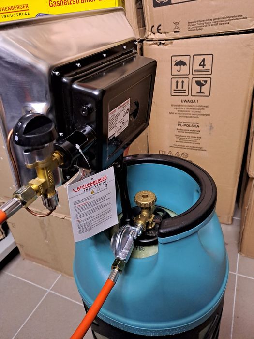 Газовий обігрівач Rothenberger Німеччина