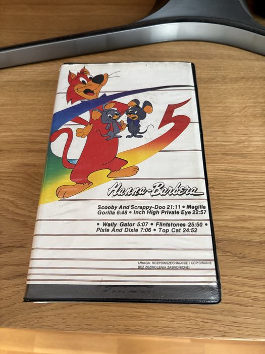 Kolekcja kaset video VHS Hanna Barbera
