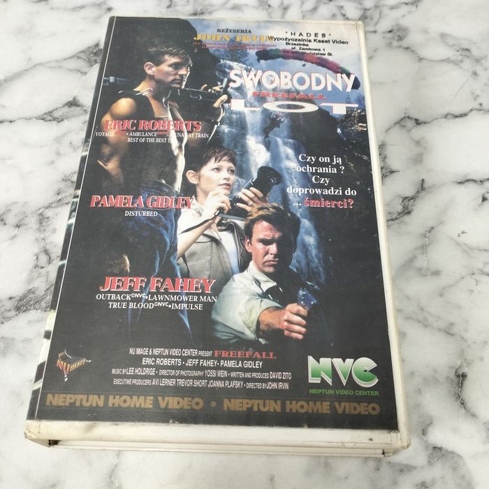 Kaseta VHS swobodny lot