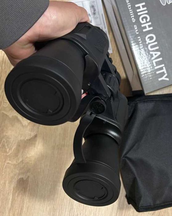 Бинокль/Мощный водонепроницаемый полевой бинокль 70x70. Бінокль