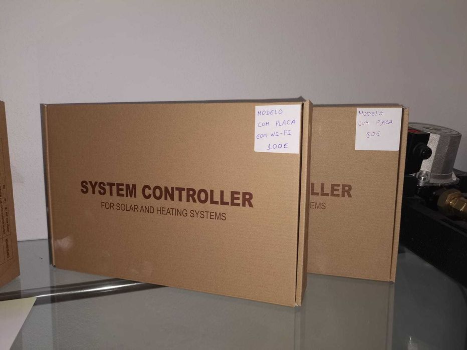 Controlador - painel solar de placa