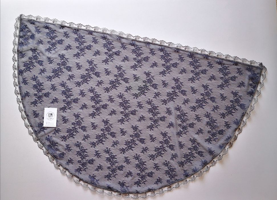 Mantylka grafitowa 150x90 trydencka