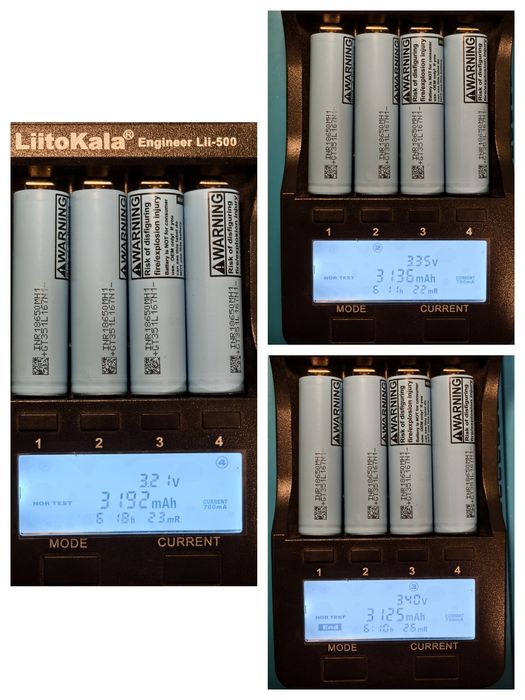 (НОВІ) 3200mAh 10A LG MH1 акумулятори 18650