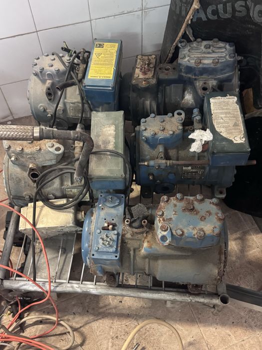 Compressores de parafuso varias potencias