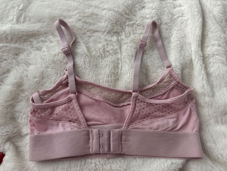 Stanik Calvin Klein XS pudrowy róż