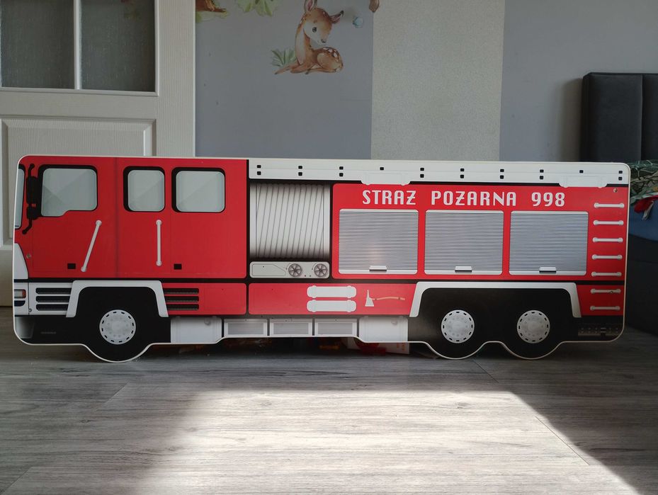 Łóżko dziecięce dla chłopca Straż Pożarna