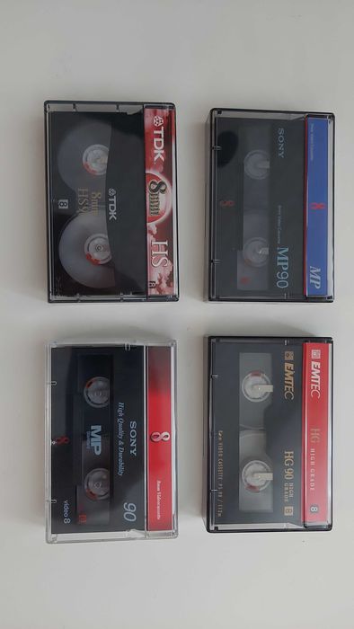 Kasety Video 8 EMTEC, SONY