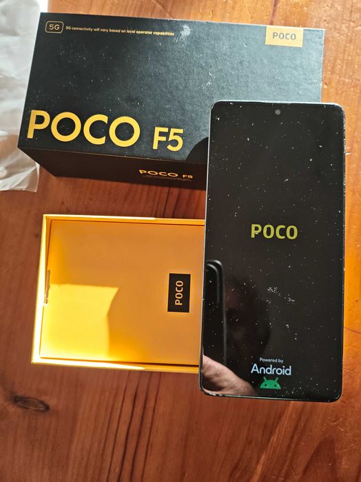 POCO F5 12GB RAM / 256GB - Estado Impecável, Ecrã Novo