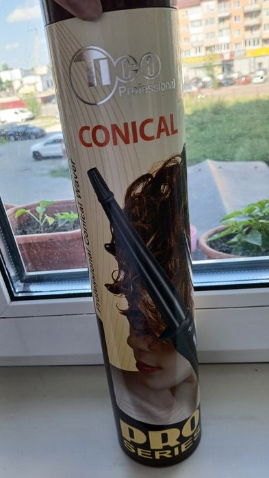 Конусна плойка професійна нова