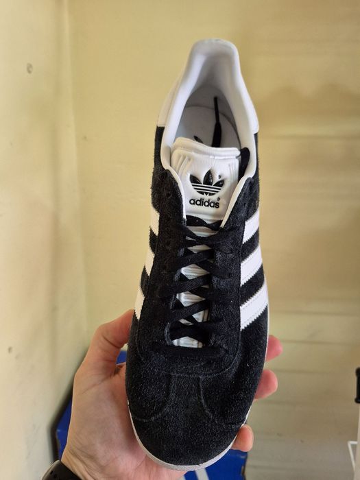 Кросівки чоловічі Adidas Gazelle Core Black(Оригінал)Розміри:42-27см,42⅔-27,5см,44-28см і 46-29,5см