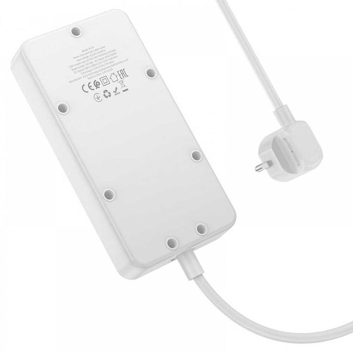 Сетевое зарядное устройство удлинитель HOCO AC7A STORM