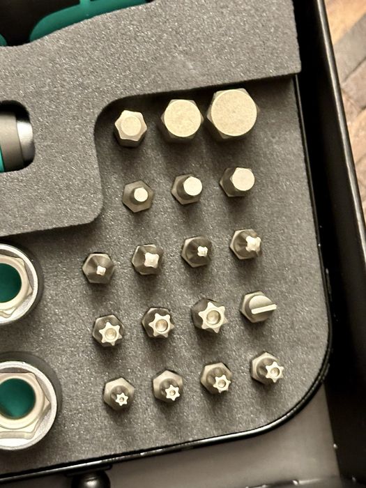 Wera 8100 SB 2 Zestaw 3/8” sześciokątnych końcówek klucze nasadowe 43