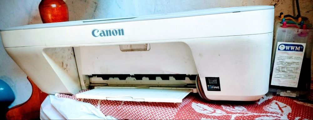 Мфу Canon pixma MG 2440 принтер сканер ксерокс, з снпч ,бу