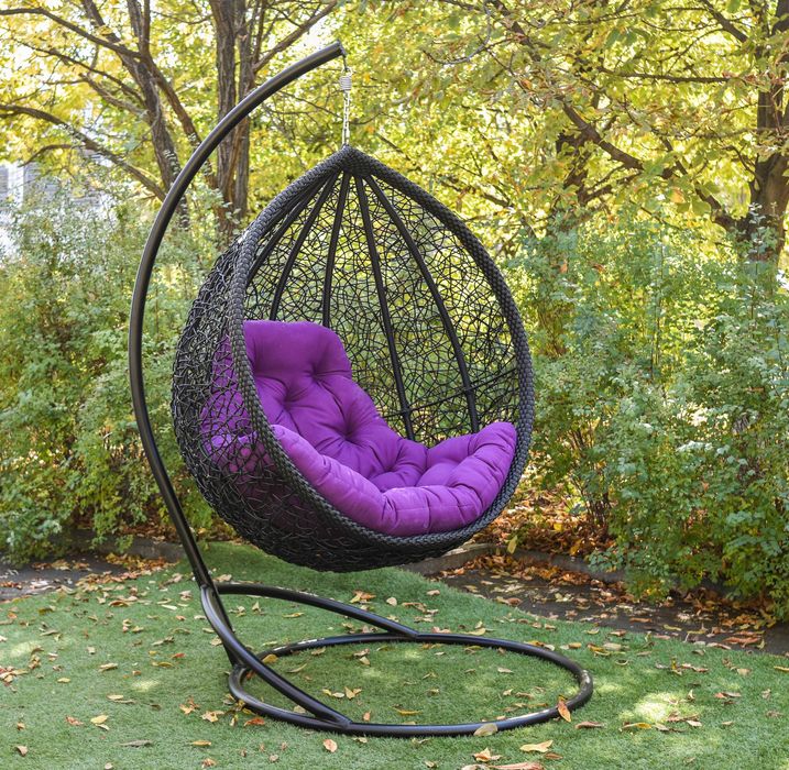 Производство. Подвесное кресло кокон "Веста". Качеля садовая VIP гамак