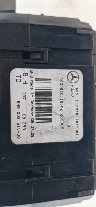 Comando sofagem central Mercedes Vito (W639) 2004/2013.