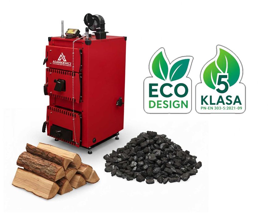 Kocioł piec na WĘGIEL / DREWNO rusz WODNY 12 kW 18 kW 27 kW 35 kW