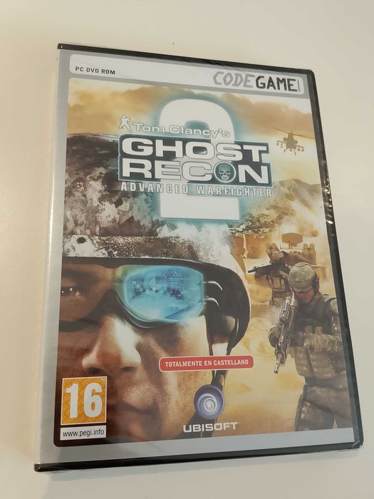 Ghost Recon 2 AW PC UBISOFT wydanie 2007 Hiszpania Madryt Folia org