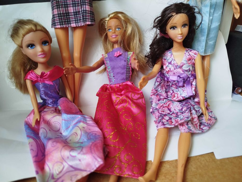 lalki barbie - 5 szt