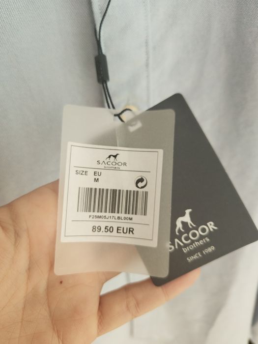 Camisa azul Sacoor Nova