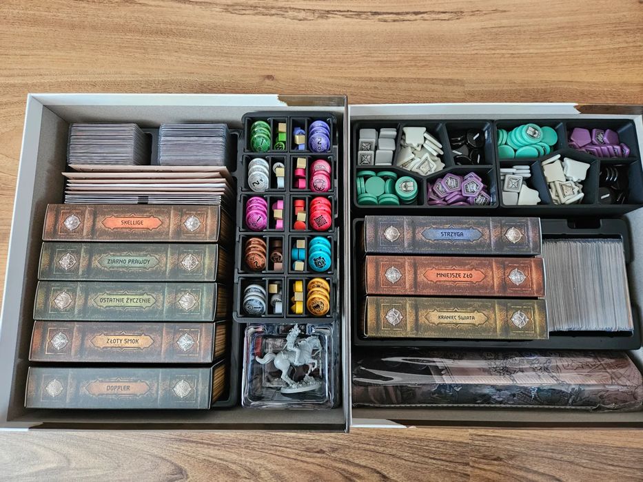 Witcher Path of Destiny: Organizador Cartas com "Sleeves"