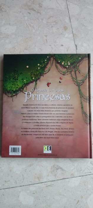 Livro  infantil  O  Grande Livro das Princesas