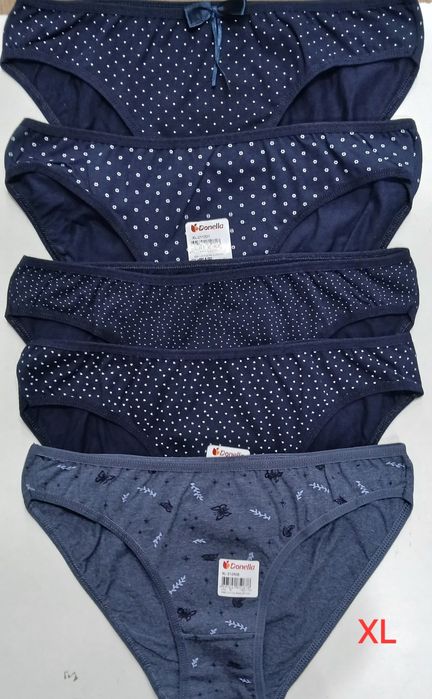 Трусики женские Сліпи Котон Вузький бік M/L/XL/2XL Donella Туреччина