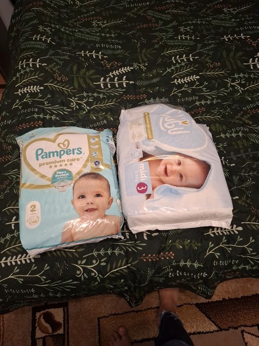Paka ciuszków + pampersy