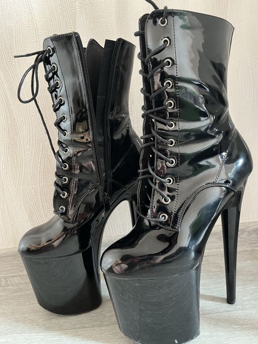 Лакові ботинки Стріпи 3-ка 39 розмір