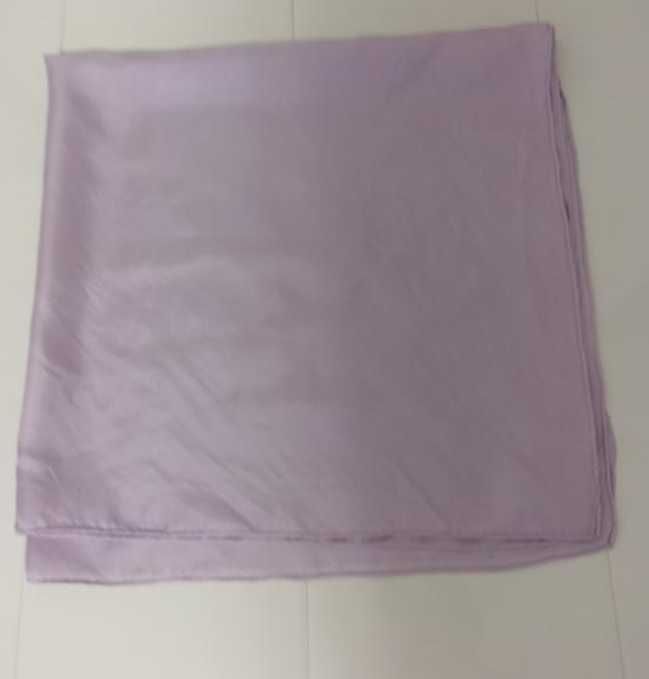 Хустка шовкова  бузкового кольору