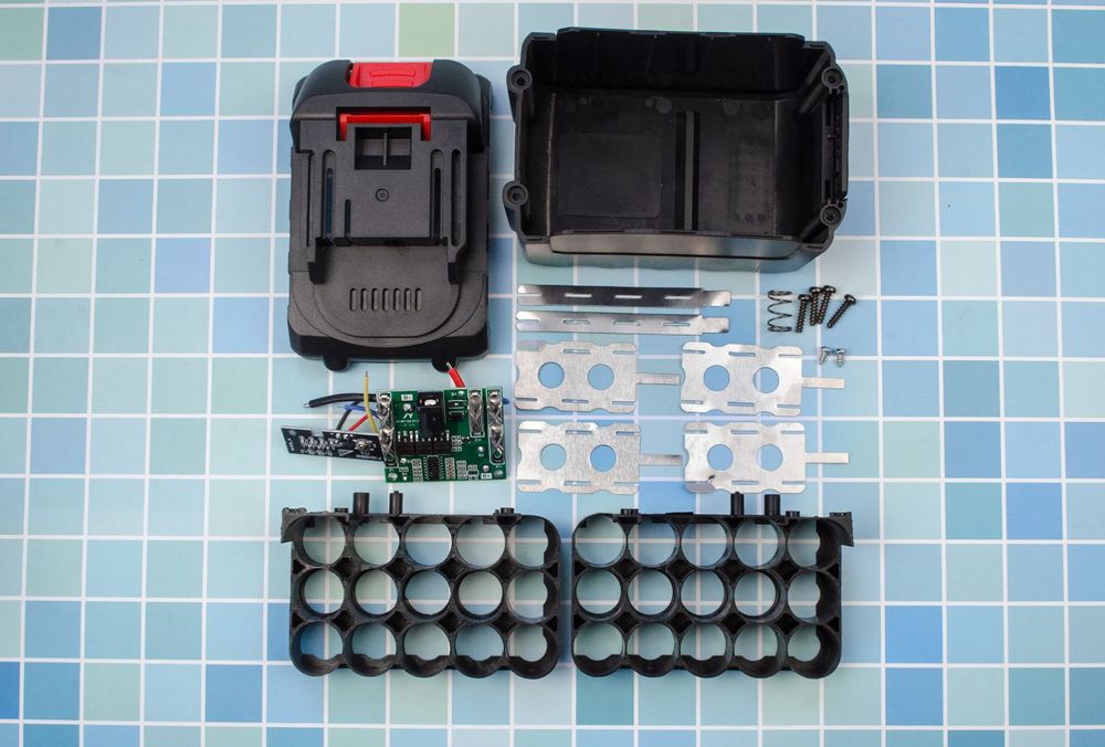 Корпус акумулятора Makita 5S3P для 18650, корпус 5S3P, корпус Makita
