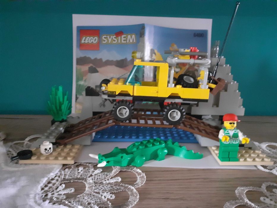 Lego City 6490 Amazon Crossing - przeprawa przez rzekę