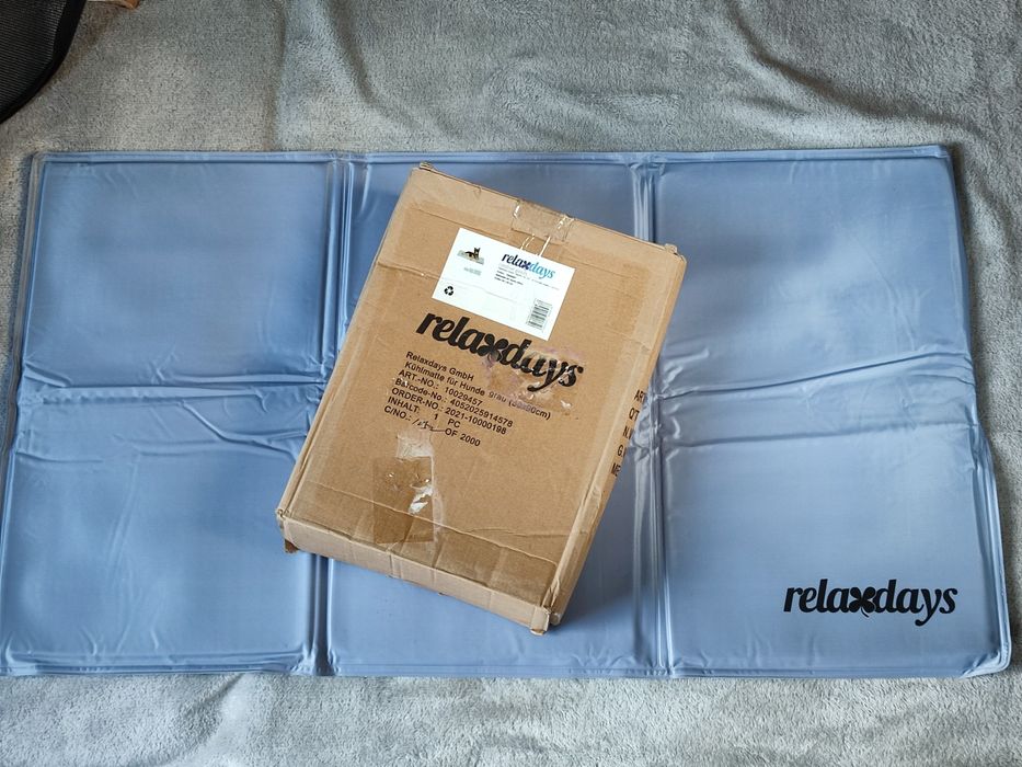 Mata chłodząca dla zwierząt Relaxdays 50 x 90 cm