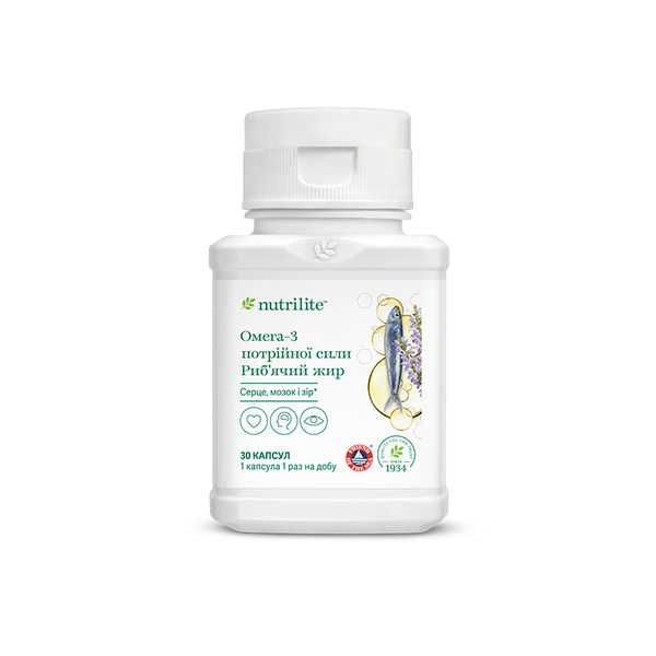 Nutrilite Омега-3 потрійної сили Amway амвей емвей омега нутрілайт