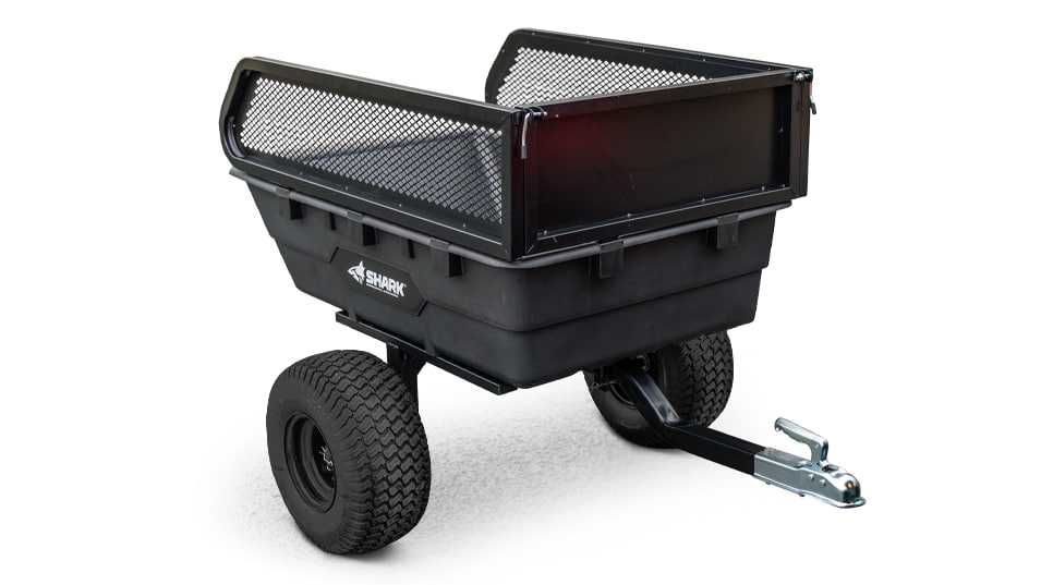 Причіп для квадроцикла Shark ATV Garden 300 S прицеп трейлер самоскид