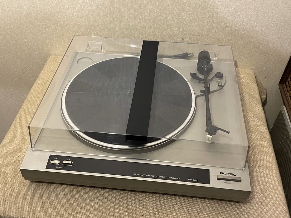 Японский проигрыватель винила MICRO SEIKI / ROTEL RP-820 (BELT DRIVE)