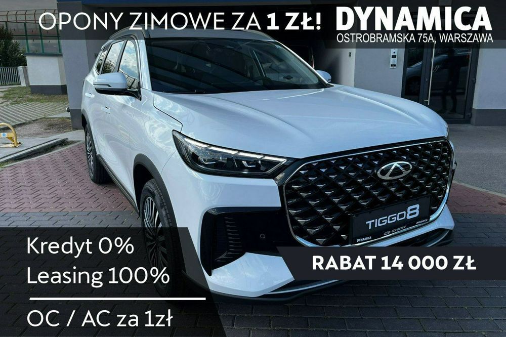 Chery Tiggo 8 Prestige - 147KM - 1.6T GDI - Rocznik 2025